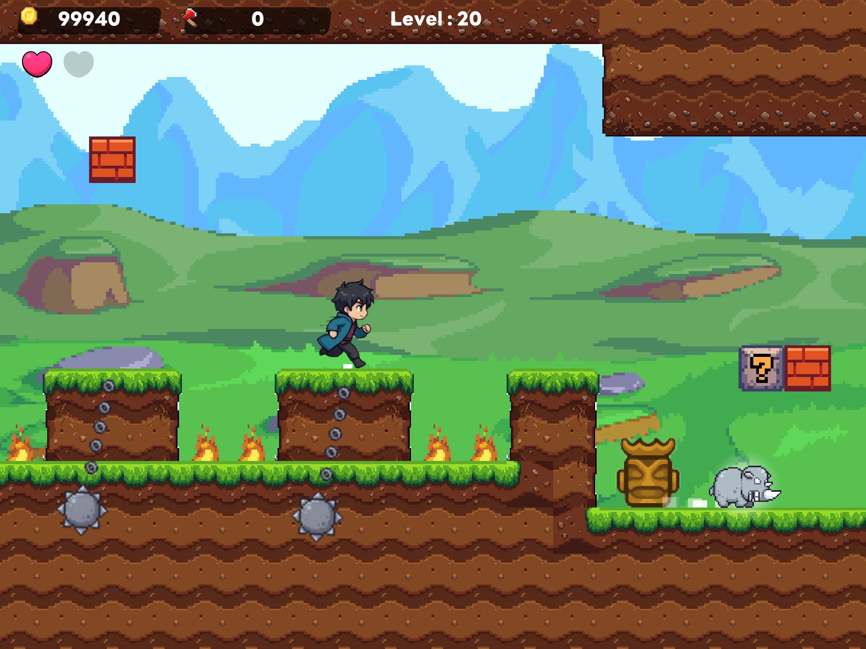 Jack's Super Jungle Run screenshot